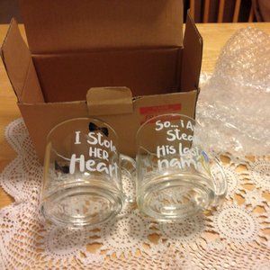 Wedding Gift Idea, Bride and Groom Coffee Cups